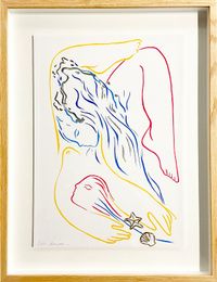 “ Quicksands ”,  Jacques Prévert by Tess Dumon contemporary artwork painting, works on paper, sculpture