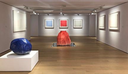 Exhibition view: Zhang Yu Fingerprints, Boundaries of Time and Truth 指印：時間與真實的邊界, Alisan Fine Arts, Central (12 September–9 November 2019). Courtesy Alisan Fine Arts.