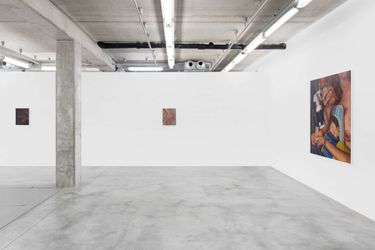 Exhibition view: Chloe Wise, Torn Clean, Almine Rech, Brussels (24 April–25 May 2024). Courtesy Almine Rech.