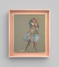 Study for Who is the Ballerina? (Proud Who) by Simon Fujiwara contemporary artwork painting, drawing