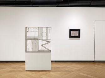 Exhibition view: Group Exhibition, Rome – Milan: Space and Colour, Rhythm and Matter, Mazzoleni, London (1 October–28 November 2020). Courtesy Mazzoleni, London-Torino. Photo: Todd-White Art Photography.