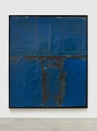 Blue Roof Study by Theaster Gates contemporary artwork painting