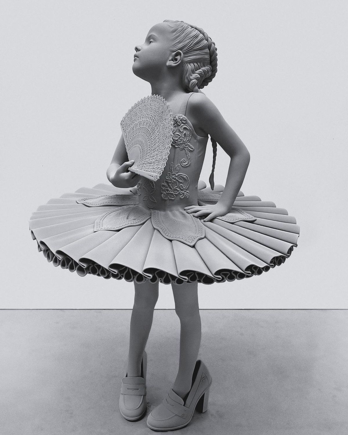Zhai-Liza (mother's shoes), 2024 by Hans Op De Beeck | Ocula