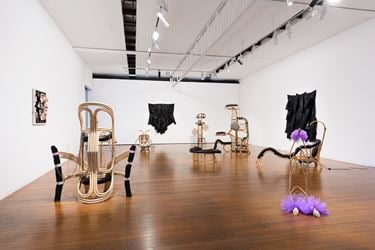 Exhibition view: Sarah Contos, The Bite Mark of a Butterfly, Roslyn Oxley9 Gallery, Sydney (31 October—23 November 2019). Courtesy Roslyn Oxley9 Gallery. Photo: Luis Power.