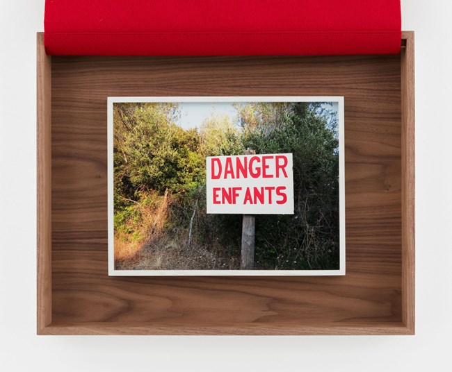 Danger by Sophie Calle contemporary artwork