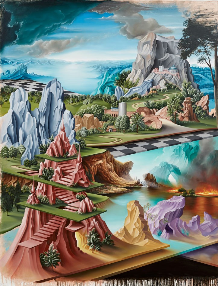 The Hanging Gardens of Nineveh by Peter Daverington Ocula