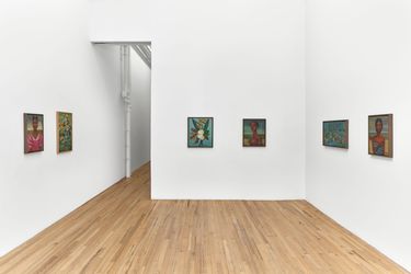 Exhibition view: Bibi Zogbé, Works 1938 - 1965, Andrew Kreps Gallery, 394 Broadway, New York (17 May–17 June 2024). Courtesy Andrew Kreps Gallery.