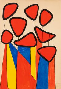 Untitled by Alexander Calder contemporary artwork painting, works on paper, drawing