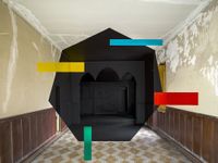 Bastia by Georges Rousse contemporary artwork print