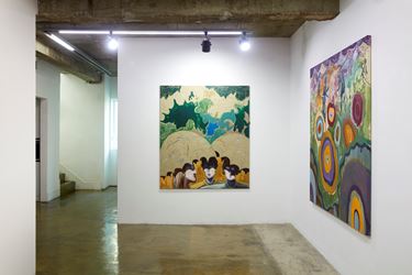 Exhibition view: Pierre Knop, Tetrachromatic Visions, Choi & Lager Gallery, Seoul (10 December 2020–10 February 2021). Courtesy Choi&Lager Gallery.
