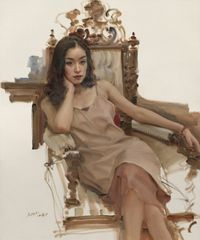Midsummer by Pang Maokun contemporary artwork painting