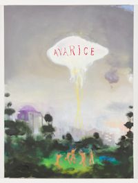 Balloon (Avarice) by Verne Dawson contemporary artwork painting