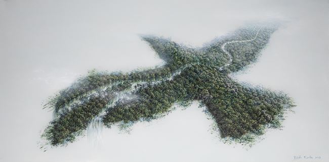 Flying Ecosystem by Rubén Fuentes contemporary artwork