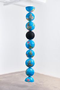 model for an endless column by Nolan Oswald Dennis contemporary artwork sculpture