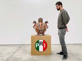 La Conquista de México - PRI by Eduardo Sarabia contemporary artwork 2