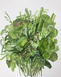 Plant by Eom Yu Jeong contemporary artwork painting, works on paper