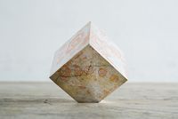 Uncovered Cube #78 by Madara Manji contemporary artwork sculpture