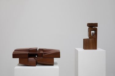 Chaouki Choukini. Installation view at Green Art Gallery, Dubai, 2019
