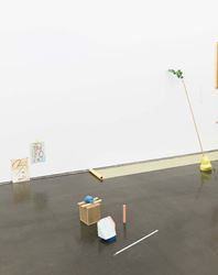 Exhibition view: Group exhibition, Scenographic Imagination, Beijing Commune, Beijing (20 July–6 September 2019). Courtesy the artists and Beijing Commune.