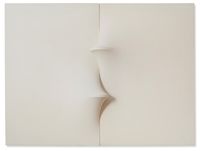 Bianco (White) by Agostino Bonalumi contemporary artwork painting