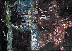 Territoire by Jean-Paul Riopelle contemporary artwork painting