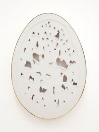 Holy Egg (White) by Gavin Turk contemporary artwork painting