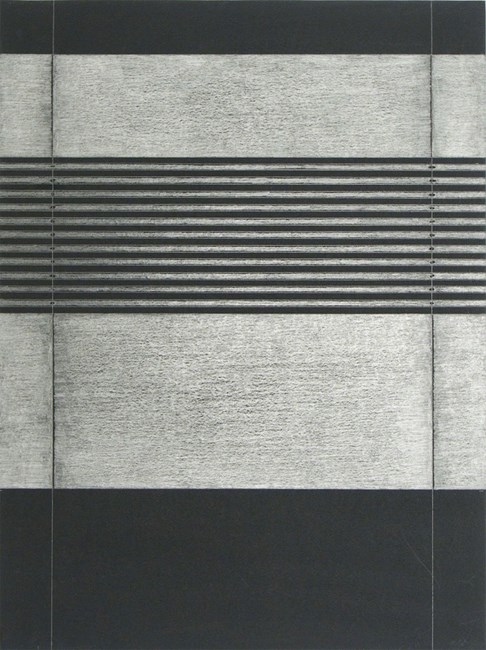 Atlantic Detail - Silver ( D-195 ) by Joan Witek contemporary artwork