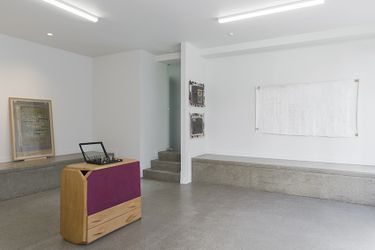 Exhibition view: The Estate of L. Budd, (thoughts) the world today, Hamish McKay Gallery (9–28 April 2021). Courtesy Hamish McKay Gallery, Wellington.