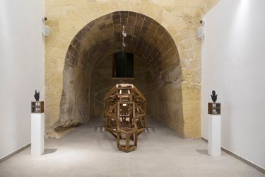 Exhibition view: Group Exhibtion, RITUALS OF PASSAGE, Valletta Contemporary, Malta (3 March–6 May 2023). Courtesy Valletta Contemporary. 