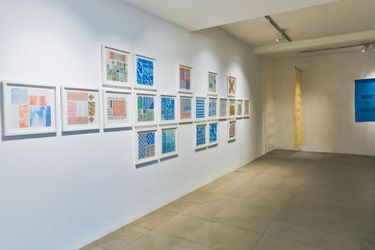 Contemporary art exhibition, Yasmin Jahan Nupur, Patterns of a Tactile Score at Exhibit 320, New Delhi, India