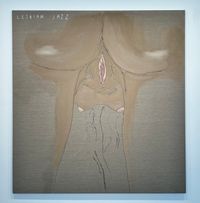 Lesbian Jazz N°19 by Anouk Lamm Anouk contemporary artwork painting