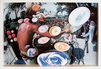 Sea and Pus (Photograph of Drummer) by Teppei Kaneuji contemporary artwork mixed media