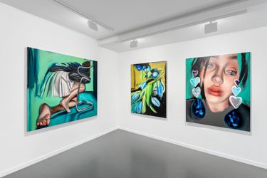 Exhibition view: Amanda Wall, Silvering, Almine Rech, Rue de Turenne, Paris (15 October–12 November 2022). Courtesy Almine Rech. Photo: Nicolas Brasseur.