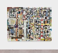 Untitled Broken Crowd by Rashid Johnson contemporary artwork mixed media, ceramics