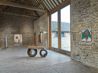 Exhibition view: Henry Taylor, Hauser & Wirth, Somerset (26 February–6 June 2021). © Henry Taylor. Courtesy the artist and Hauser & Wirth. Photo: Ken Adlard.