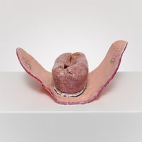 Sombrero Ceramic Pink by Ken Taylor contemporary artwork sculpture