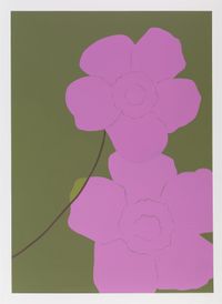 Flowers of Dover (I) by Gary Hume contemporary artwork print