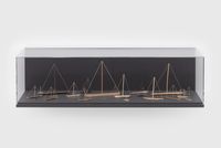 Flotilla Shelf 2 by Peter Liversidge contemporary artwork sculpture, textile