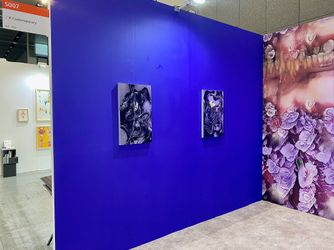 Exhibition view: Yuma Kishi, Art Fair Toyko 2022, √K Contemporary, Tokyo (11–13 March 2022). Courtesy √K Contemporary.