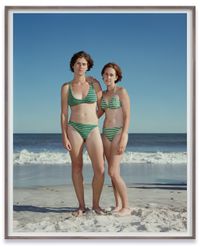 Jones Beach, N.Y., USA, July 19, 1993 by Rineke Dijkstra contemporary artwork photography