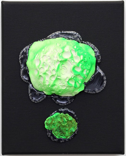 Green gaze 5 by Judy Darragh contemporary artwork