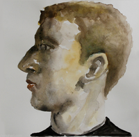 The Face of Facebook 3 by Zhu Jia contemporary artwork works on paper