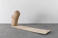 Self-balancing by Wang Lijun contemporary artwork sculpture