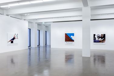 Exhibition view, John Baldessari, 2016, Sprüth Magers, Los Angeles. Exhibition courtesy Marian Goodman Gallery.