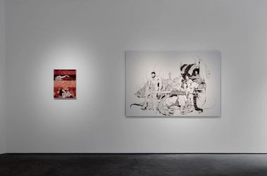 Exhibition view: Christian Santiago, Full Fantasy, Gratin, New York (23 February–24 March 2024). Courtesy Gratin.