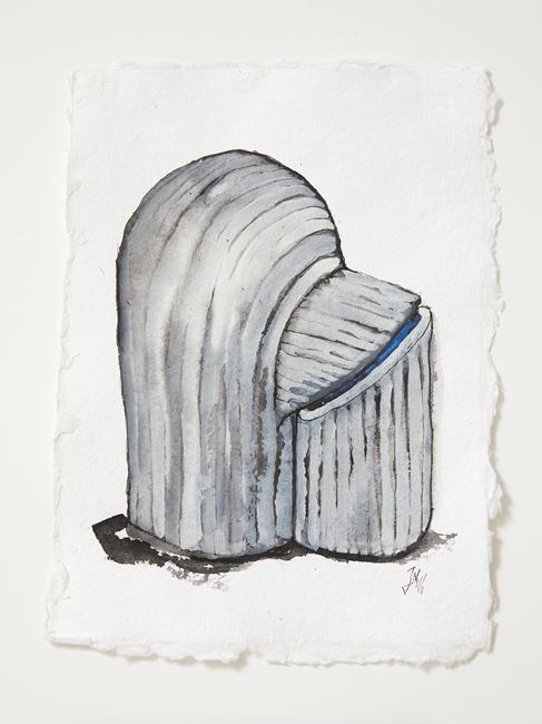 Head[case] working drawing 54 by Julia Morison contemporary artwork