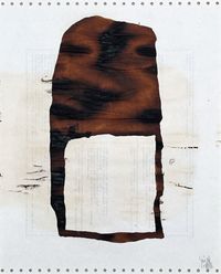 Soy Sauce Drawing 2 by Yang Jiechang contemporary artwork works on paper
