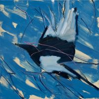 Bird wings by Seungkeun Jang contemporary artwork painting, works on paper