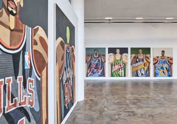 Exhibition view: Julian Pace, Front and Back, Simchowitz DTLA, Los Angeles (2 March–6 April 2023). Courtesy Simchowitz.