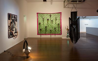 Sarah Contos, Total Control, 2015, Exhibition view, Roslyn Oxley9 Gallery, Sydney. Courtesy Roslyn Oxley9 Gallery, Sydney.